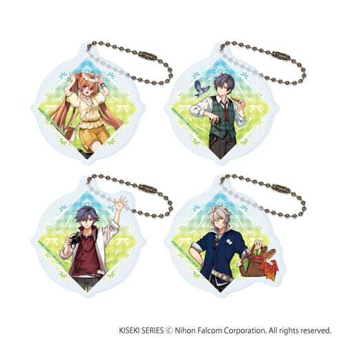 『軌跡シリーズ』アクリルキーホルダー01/ピクニックver. コンプリートセット(全4種)(描き起こしイラスト)