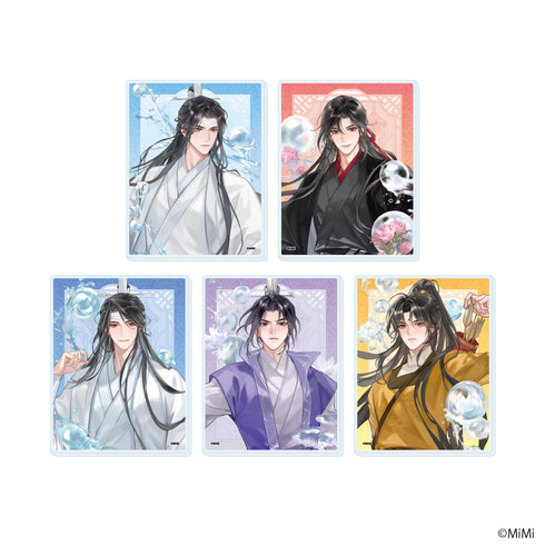 『大河幻想ラジオドラマ魔道祖師』アクリルカード」05/シャボン玉ver. コンプリートセット(全5種)(描き下ろしイラスト)