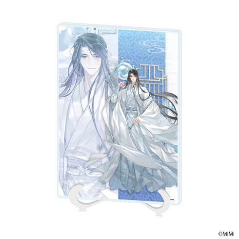 『大河幻想ラジオドラマ魔道祖師』アクリルアートボード(A5サイズ)」05/藍曦臣 シャボン玉ver.(描き下ろしイラスト)