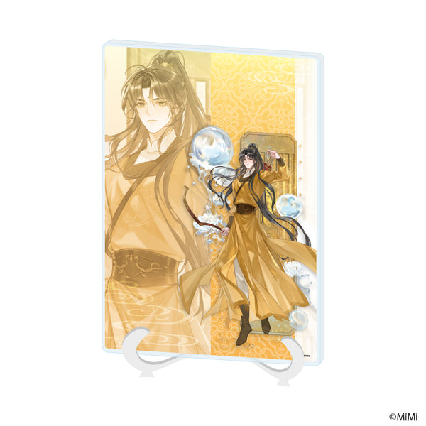 『大河幻想ラジオドラマ魔道祖師』アクリルアートボード(A5サイズ)」07/金凌 シャボン玉ver.(描き下ろしイラスト)