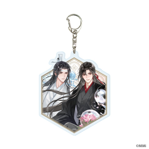 『大河幻想ラジオドラマ魔道祖師』デカアクリルキーホルダー」10/魏無羨&藍忘機 シャボン玉ver.(描き下ろしイラスト)