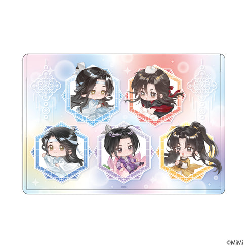 『大河幻想ラジオドラマ魔道祖師』キャラクリアケース」03/集合デザイン シャボン玉ver.(描き下ろしイラスト)