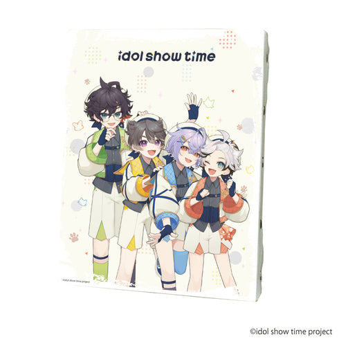 『idol show time』キャンバスボード02/集合デザインB(公式イラスト)
