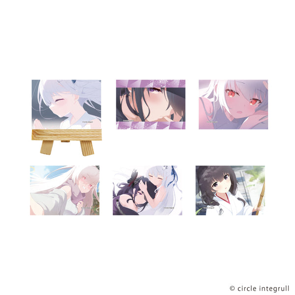 『カタネガイ』キャンバスボードミニ01/コンプリートセット(全6種)(場面写イラスト)