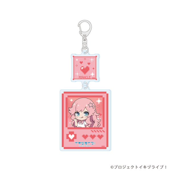 『イキヅライブ! LOVELIVE! BLUEBIRD』連結アクリルキーホルダー05/金澤奇跡(ミニキャライラスト)