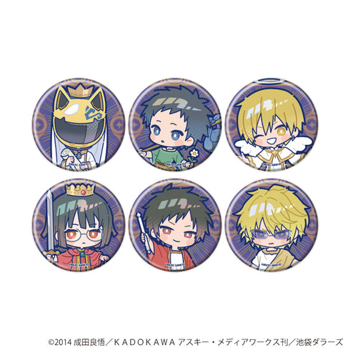 『デュラララ!!×2』缶バッジ21/タロットver. コンプリートセット(全6種)(POP Artイラスト)