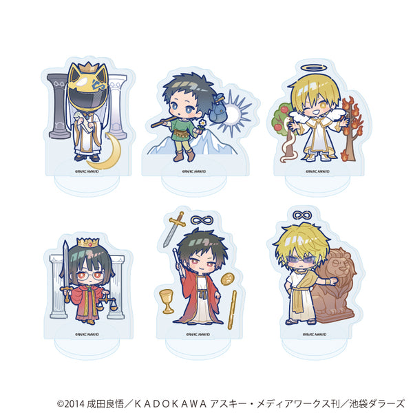 『デュラララ!!×2』アクリルぷちスタンド07/タロットver. コンプリートセット(全6種)(POP Artイラスト)