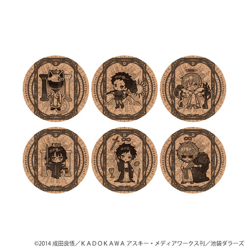 『デュラララ!!×2』コルクコースター01/タロットver. コンプリートセット(全6種)(POP Artイラスト)