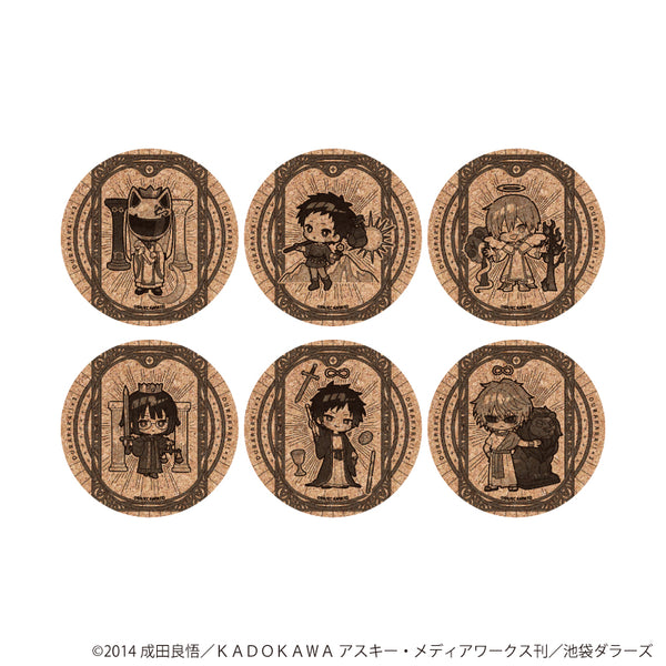 『デュラララ!!×2』コルクコースター01/タロットver. コンプリートセット(全6種)(POP Artイラスト)