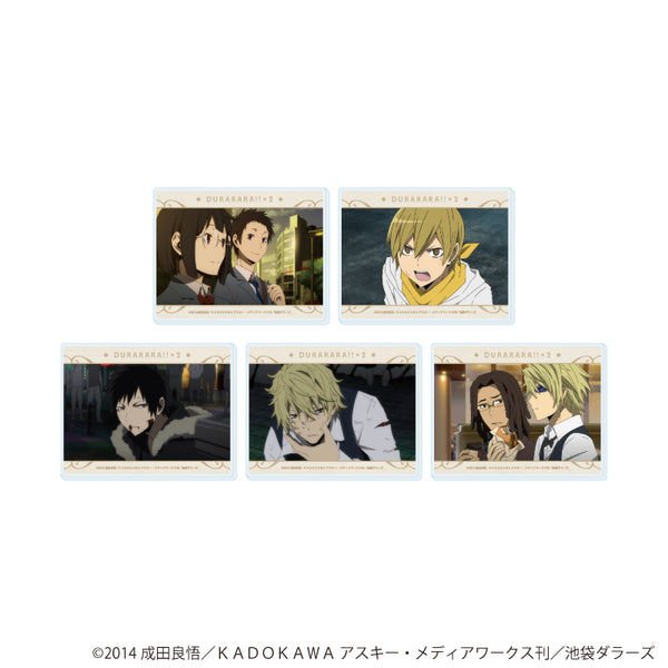 『デュラララ!!×2』アクリルカード05/コンプリートセット(全5種)(場面写イラスト)