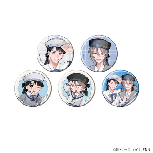 『キスはしたけど友達だよな!?』缶バッジ「キスはしたけど友達だよな!?」01/コンプリートセット(全5種)(描き下ろしイラスト)