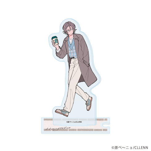 『キスはしたけど友達だよな!?』つながるアクリルスタンド「キスはしたけど友達だよな!?」01/雨宮 隼人(公式イラスト)