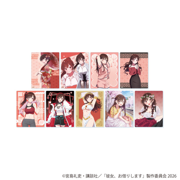 『彼女、お借りします』アクリルカード24/水原千鶴セット コンプリートセット(全9種)(公式&描き下ろしイラスト)
