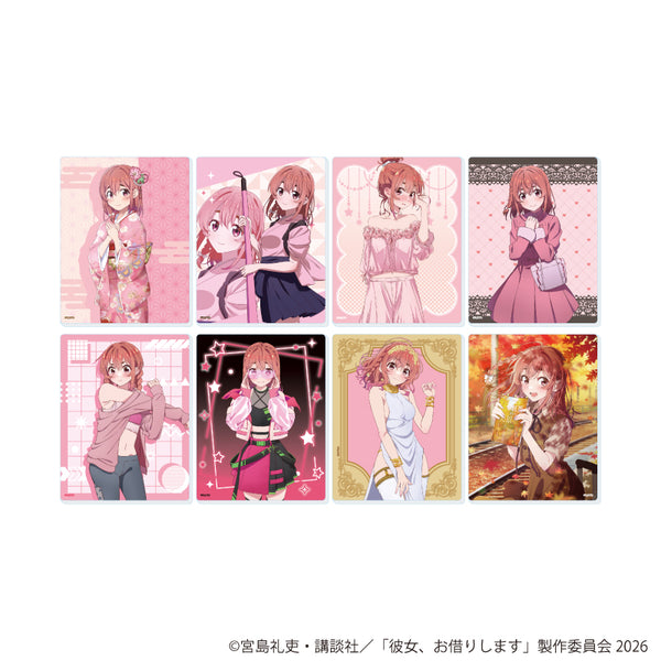 『彼女、お借りします』アクリルカード27/桜沢 墨セット コンプリートセット(全8種)(公式&描き下ろしイラスト)