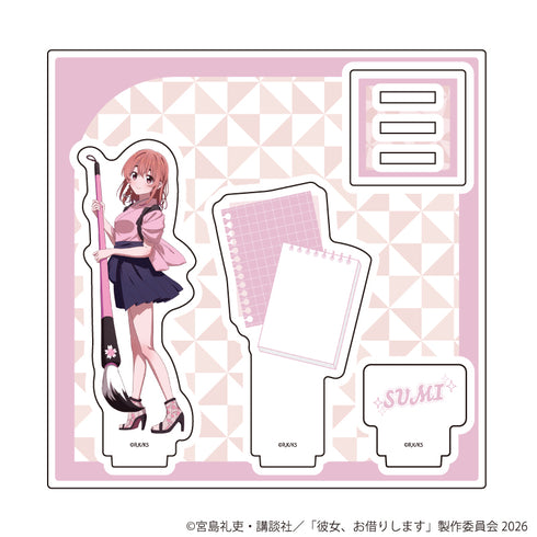 『彼女、お借りします』アクリルスタンドプレート08/桜沢 墨 教師ver.(描き下ろしイラスト)