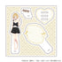 『彼女、お借りします』アクリルスタンドプレート10/七海麻美 へそチラver.(描き下ろしイラスト)