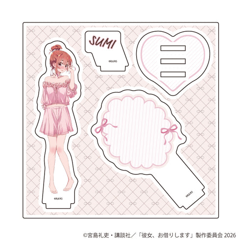 『彼女、お借りします』アクリルスタンドプレート12/桜沢 墨 へそチラver.(描き下ろしイラスト)