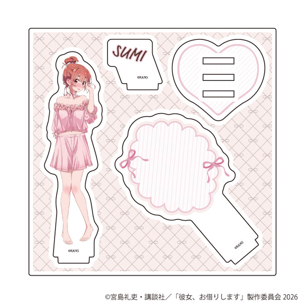 『彼女、お借りします』アクリルスタンドプレート12/桜沢 墨 へそチラver.(描き下ろしイラスト)