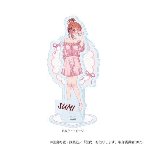 『彼女、お借りします』アクリルスタンドプレート12/桜沢 墨 へそチラver.(描き下ろしイラスト)