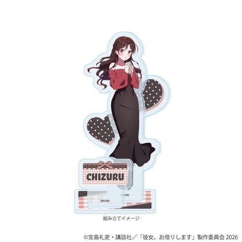 『彼女、お借りします』アクリルスタンドプレート14/水原千鶴 デートver.(描き下ろしイラスト)