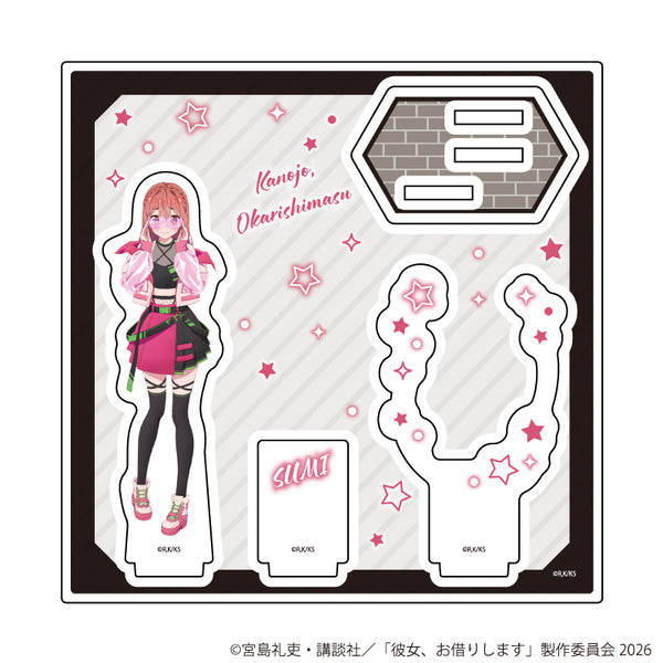 『彼女、お借りします』アクリルスタンドプレート26/桜沢 墨 サイバーネオンver.(描き下ろしイラスト)