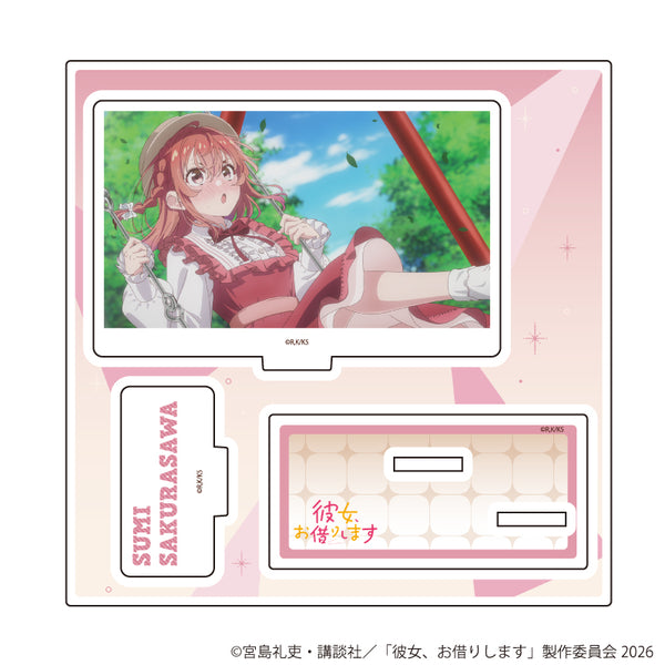 『彼女、お借りします』アクリルスタンドプレート36/桜沢 墨(場面写イラスト)