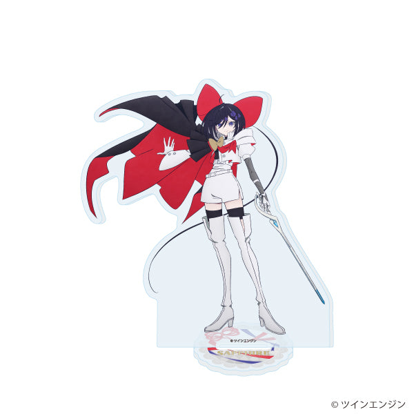 《THE RIBBON HERO 丝带英雄》亚克力立牌01/蓝宝石(丝带骑士)(官方插画)