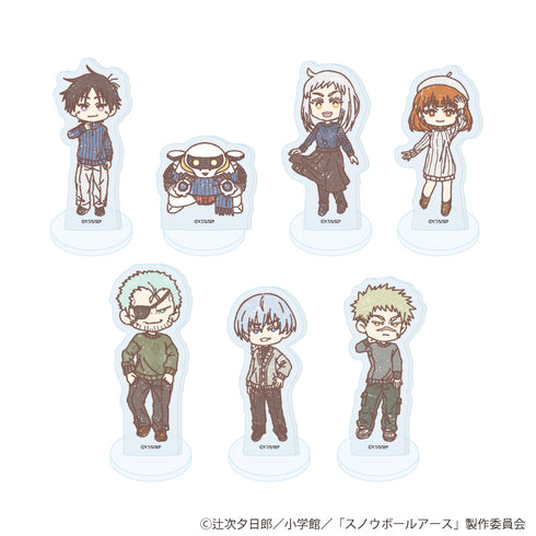『スノウボールアース』アクリルぷちスタンド01/コンプリートセット(全7種)(グラフアートイラスト)