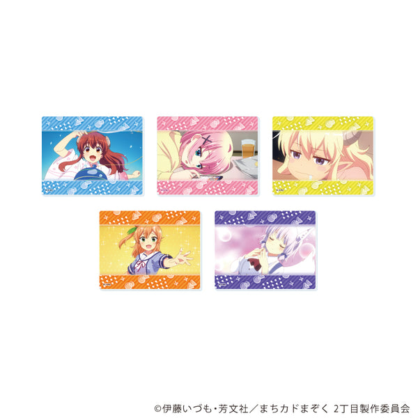 『まちカドまぞく 2丁目』アクリルカード02/コンプリートセット(全5種)(場面写イラスト)