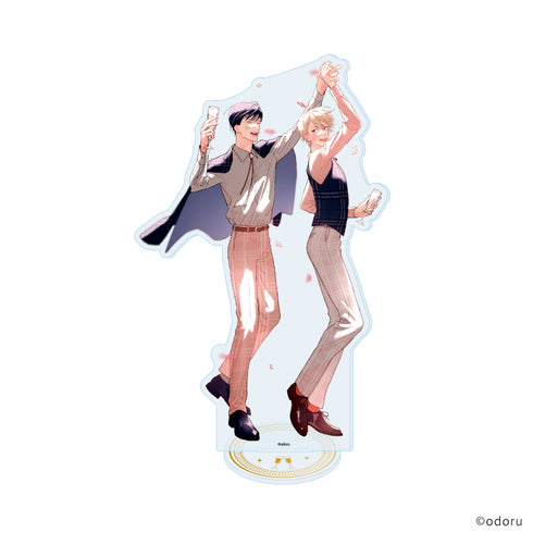 『春のデジャヴに踊れ』アクリルスタンド02/淳&晃介(公式イラスト)
