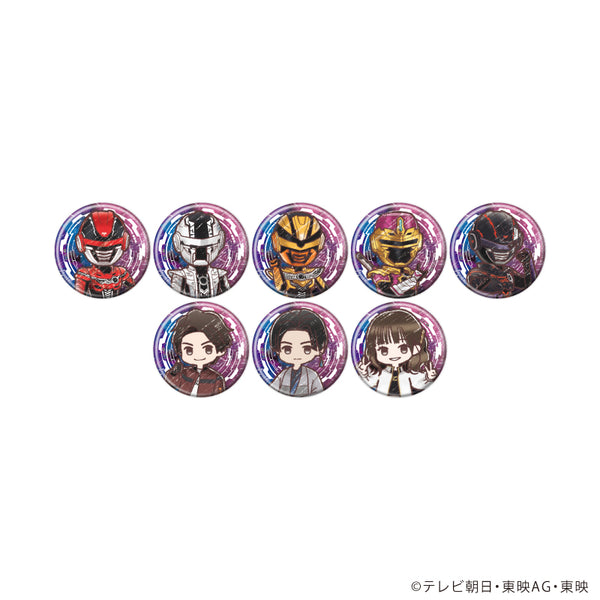"Super Space Detective Gavan: Infinity" Pin Badge 01 / Complete Set (All 8 Varieties) (Graph Art Illustration)