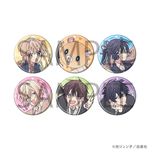 『池ジュン子先生作品』缶バッジ01/コンプリートセット(全6種)