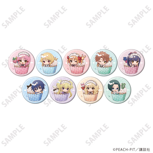『しゅごキャラ!』缶バッジ53/カップケーキver. コンプリートセット(全9種)(ミニキャライラスト)