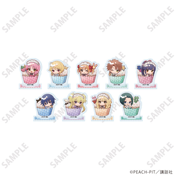『しゅごキャラ!』アクリルぷちスタンド29/カップケーキver. コンプリートセット(全9種)(ミニキャライラスト)