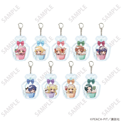 『しゅごキャラ!』アクリルキーホルダー28/カップケーキver. コンプリートセット(全9種)(ミニキャライラスト)