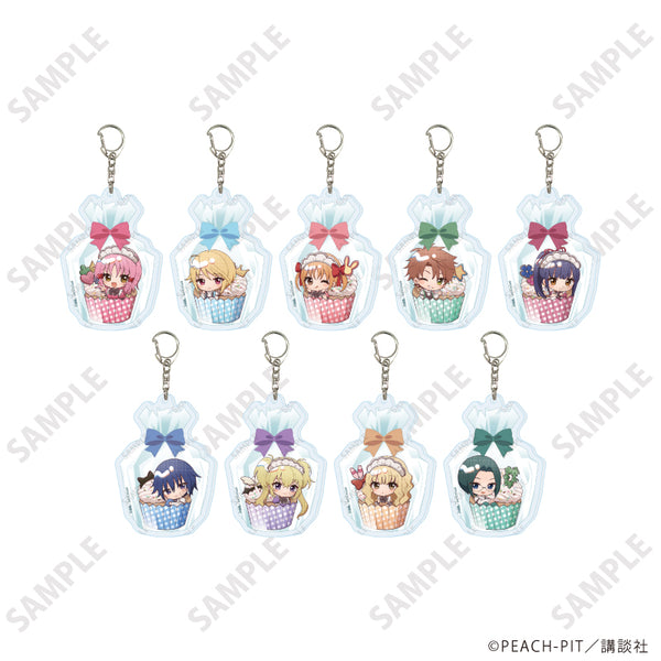 『しゅごキャラ!』アクリルキーホルダー28/カップケーキver. コンプリートセット(全9種)(ミニキャライラスト)
