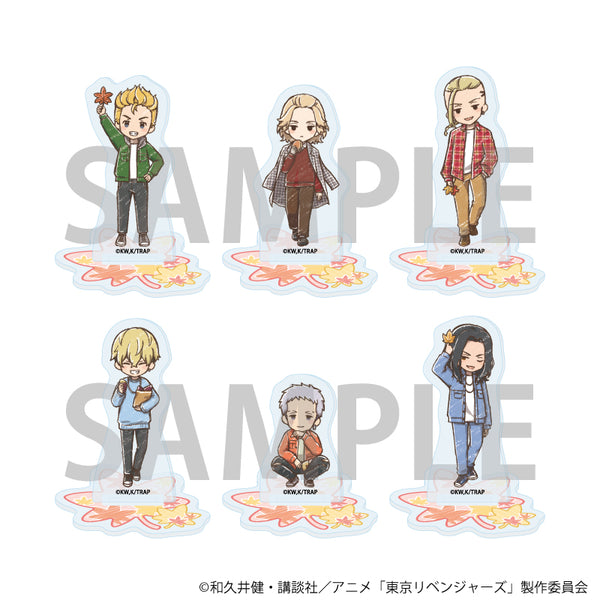 "Tokyo Revengers" Acrylic Mini Stands 26 / Autumn Leaf Viewing Ver. Complete Set (All 6 Types) (Graph Art Illustration)