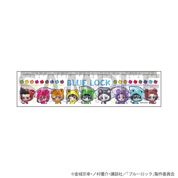 『ブルーロック』定規15cm02/雨の日ver.(ミニキャライラスト)
