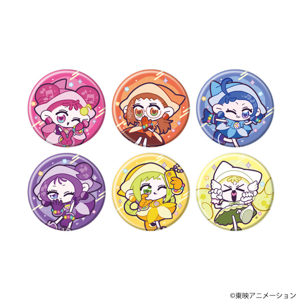 『おジャ魔女どれみにょん』缶バッジ01/コンプリートセット(全6種)(公式イラスト)