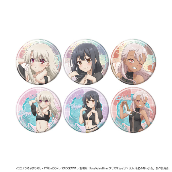 『Fate/kaleid liner プリズマ☆イリヤ Licht 名前の無い少女』缶バッジ02/コンプリートセット(全6種)(描き下ろしイラスト)