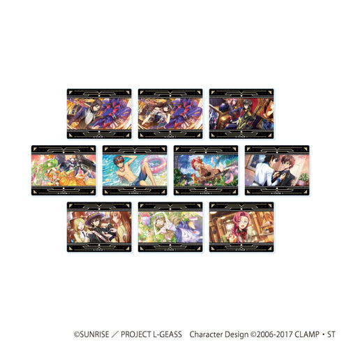 『コードギアス 反逆のルルーシュ ロストストーリーズ』アクリルカード03/コンプリートセット(全10種)(公式イラスト)