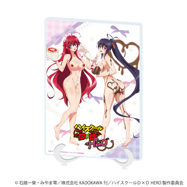 『ハイスクールD×D HERO』アクリルアートボード(A5サイズ)02/リアス・グレモリー&姫島朱乃 エプロンなしVer.(描き下ろしイラスト)