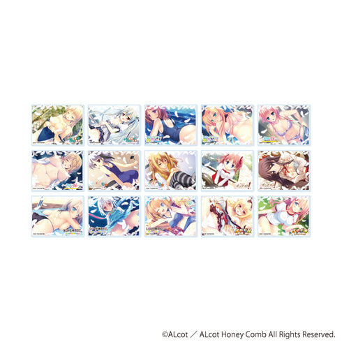 『ALcot/ALcotハニカムシリーズ』アクリルカード01/コンプリートセット(全15種)(公式イラスト)