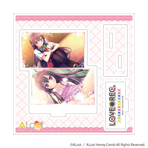 『ALcot/ALcotハニカムシリーズ』アクリルスタンドプレート12/LOVEREC.A(公式イラスト)
