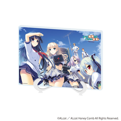 『ALcot/ALcotハニカムシリーズ』アクリルアートボード(A5サイズ)01/あえて無視するキミとの未来(公式イラスト)