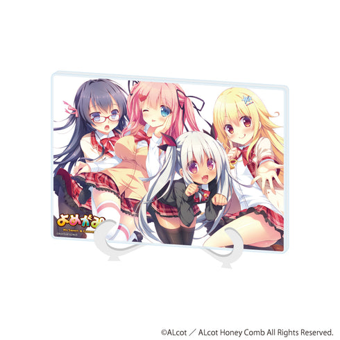 『ALcot/ALcotハニカムシリーズ』アクリルアートボード(A5サイズ)05/よめがみ(公式イラスト)