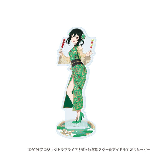 《Love Live! 虹咲學園校園偶像同好會》壓克力立牌 42/夏日中國版 三船 栞子(全新繪製插圖)