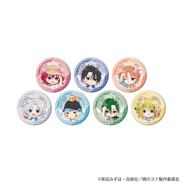 『暁のヨナ』缶バッジ43/トロピカルver. コンプリートセット(全7種)(グラフアートイラスト)
