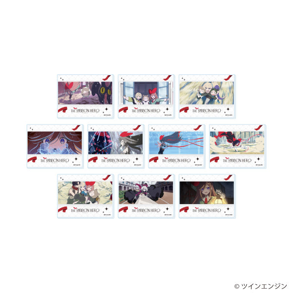 『THE RIBBON HERO リボンヒーロー』アクリルカード02/コンプリートセット(全10種)(場面写イラスト)