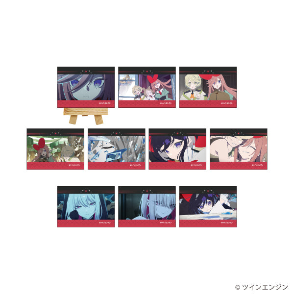 『THE RIBBON HERO リボンヒーロー』キャンバスボードミニ01/コンプリートセット(全10種)(場面写イラスト)